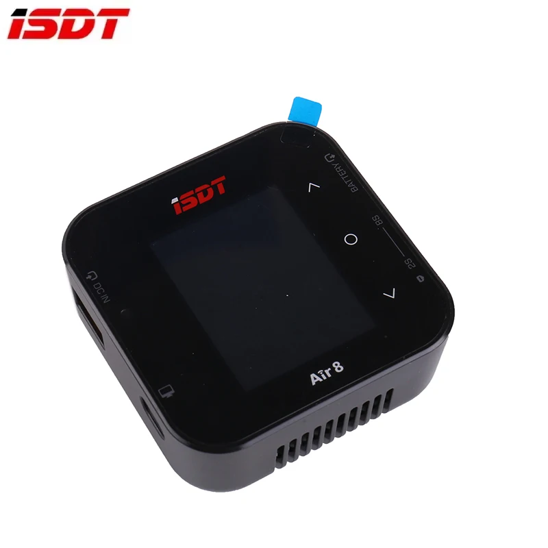 New ISDT Air8 Lipo power Balance Battery Charger Discharger 20A 500W DC 1-8S Li-Po Li-Hv Li-Ion Li-Fe NiMH Ni-Cd