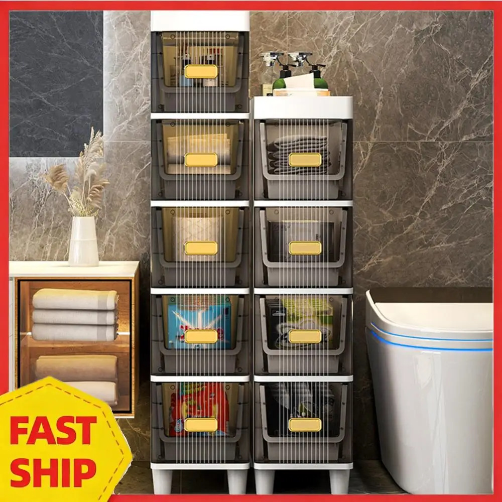 

Узкий шкаф для хранения в туалете, 4/5-ярусный, водонепроницаемый, узкий стеллаж для туалета/ванной комнаты, для небольших помещений, спальни, ванной.
