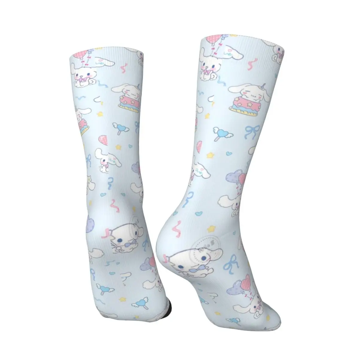 Cinnamoroll Socks Trendy Stockings Winter Anti Skid Men Socks Soft Custom Running Socks