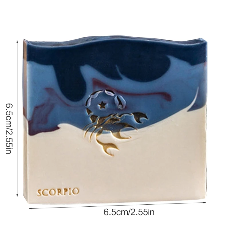 Jabones en barra temáticos Twelve Constellations, barra jabón perfumada, regalo para niñas y mujeres