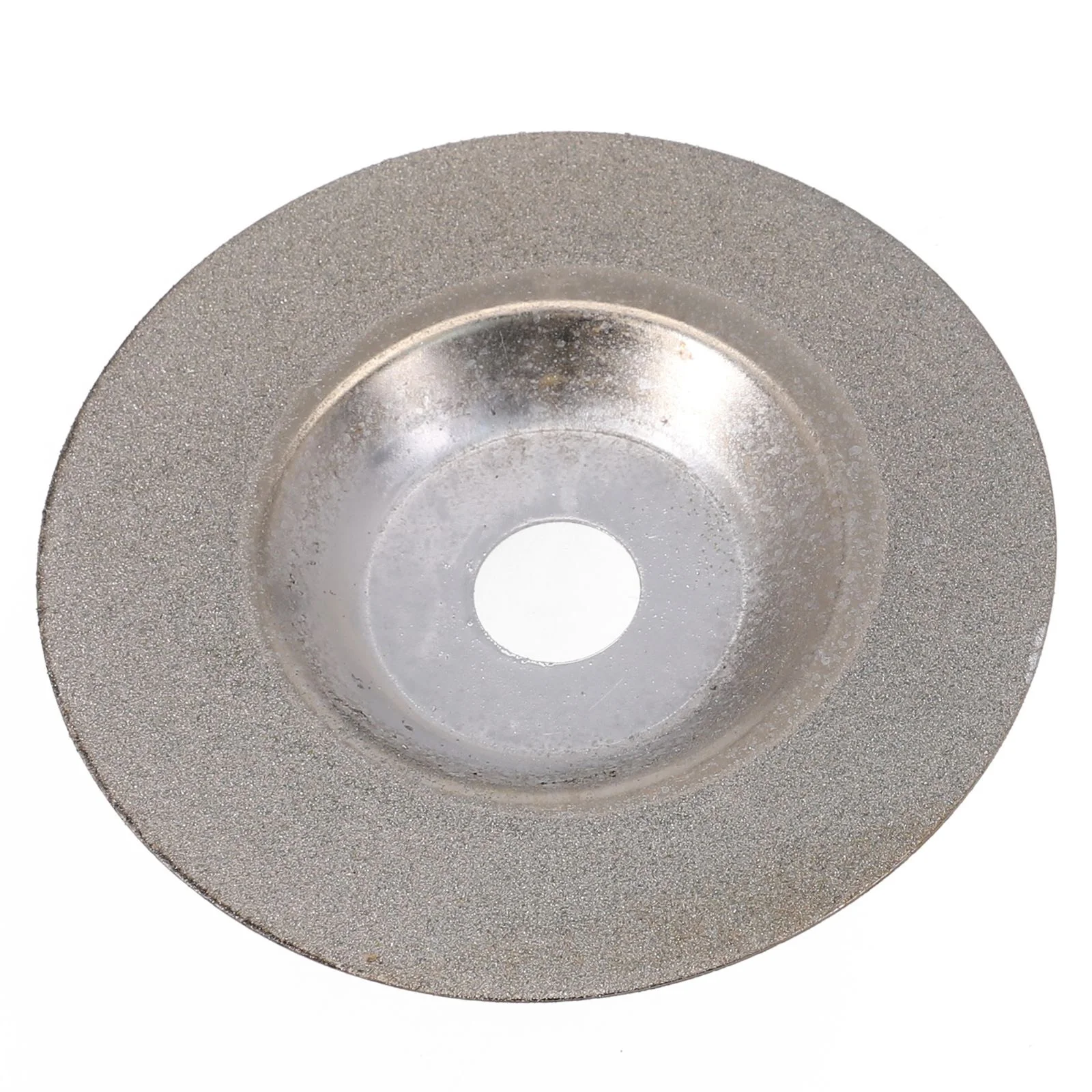 Disco abrasivo recubierto de diamante de 4 pulgadas y 60 granos con orificio de árbol de 16mm para amoladora angular, accesorios de herramientas eléctricas de vidrio grueso