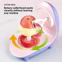 Multifunctional Electric Peeler Automatic Peeling Household Fruit Scraper Thin Skin Planer Apple Pear Full Automatic Gadgets