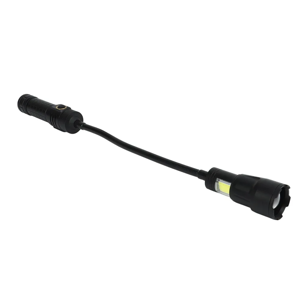 Durable 1000 Lumens LED Work Light Rechargeable Waterproof Magnetic Flashlight 360° Adjustable COB Side Light Sewing Light
