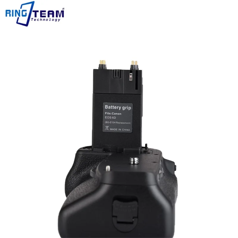 BG-E13 Vertical Battery Grip Holder for Canon EOS 6D SLR Camera Compatible with LP-E6 Or AA Batteries BG-6D - view 6