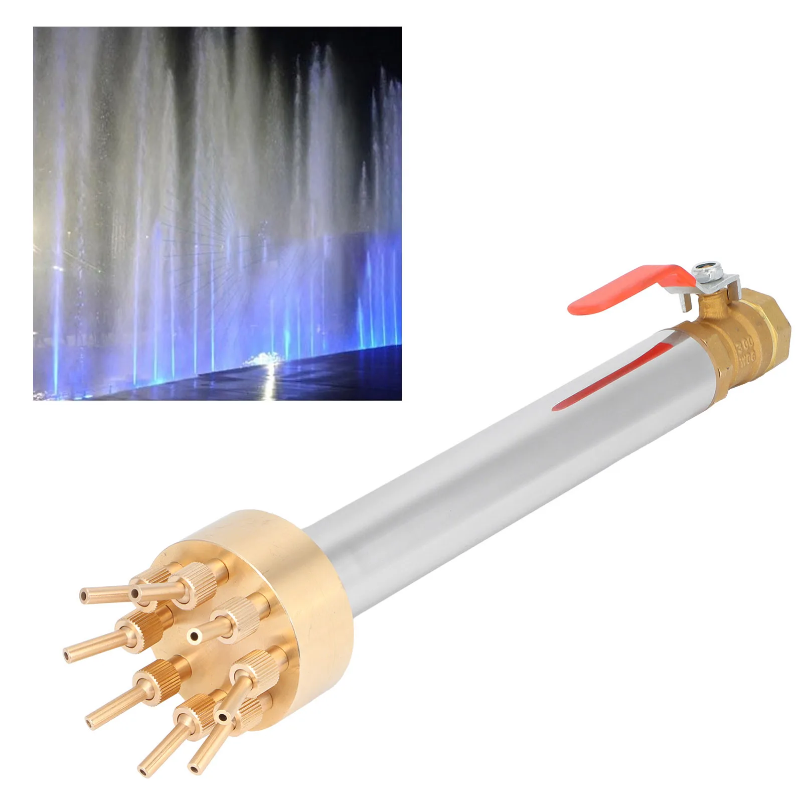 

Форсунка-распылитель G1 DN25 с внутренней резьбой и регулирующим клапаном для ландшафтного орошения