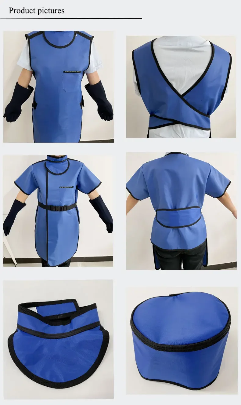 Lead Vest Cover Aprons Anti Radiation Suit dental x-ray x ray lead free apron