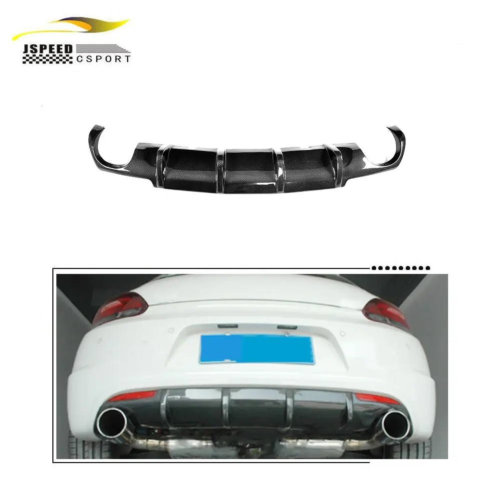 

Suitable for Carbon fiber rear diffuser at the rear bumper position of VW SCIROCCO R