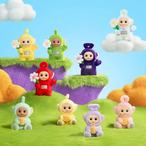 Фигурки POP MART Teletubbies 'Say Hello' - яркие коллекционные игрушки — фото модели