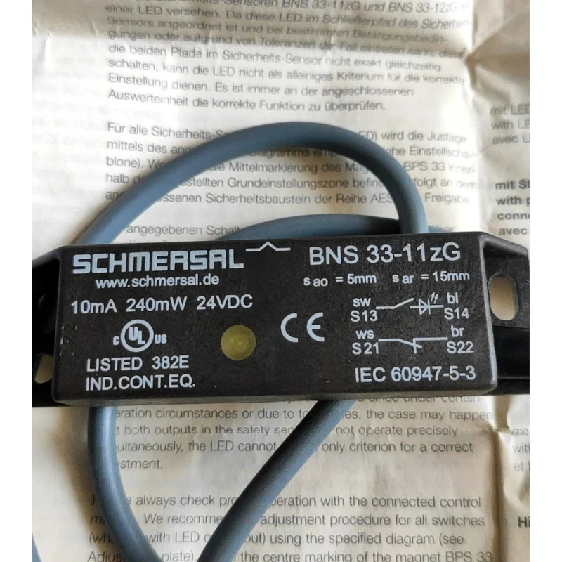 

Second-hand test OK BNS 33-11ZG safety switch