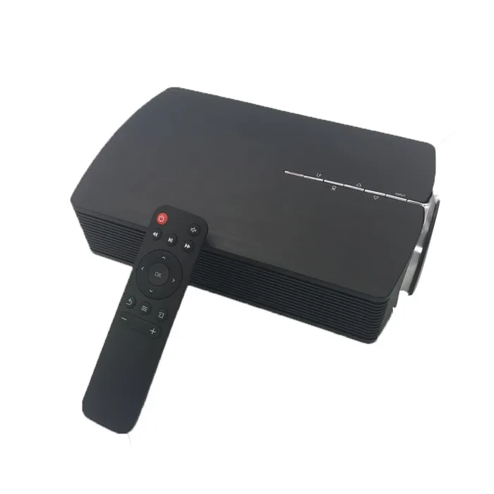 MiraScreen-Mini proyector LED portátil para cine en casa, dispositivo Digital LCD para vídeo, 1500 lúmenes