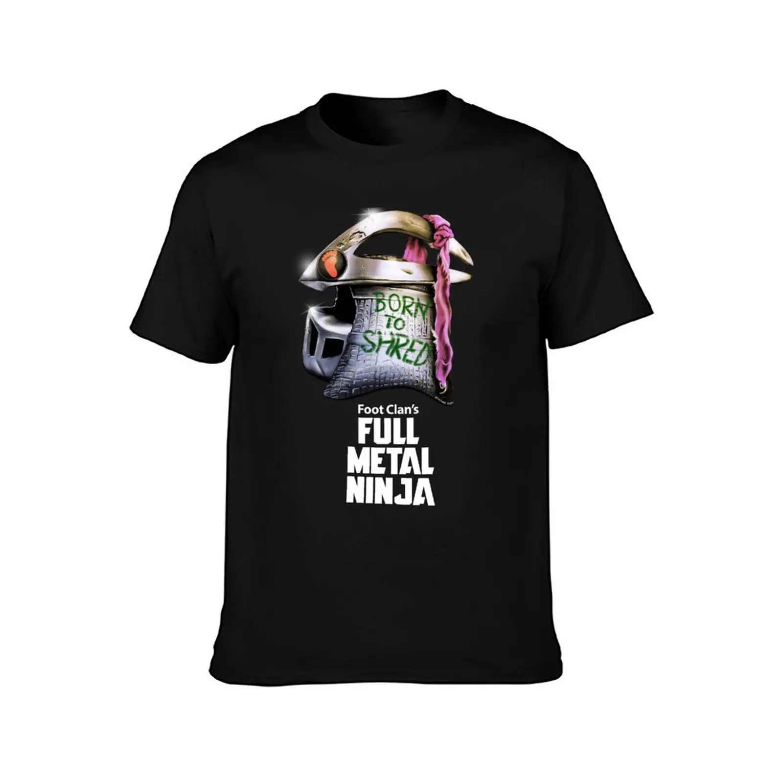 FULL METAL NINJA T-Shirt tees sports fans Short sleeve tee cotton graphic tees designer t shirt men