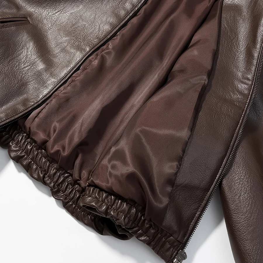 Jaket Kulit Panjang Kasual Serbaguna Modis untuk Wanita, Jaket Jalanan dengan Ritsleting, Desain Penutup Hangat dari Poliester F...