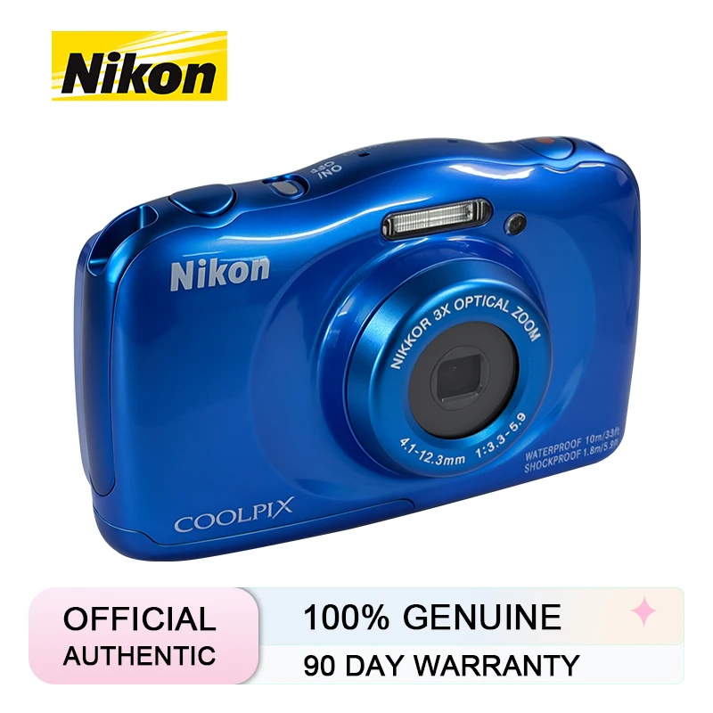 New】Nikon COOLPIX W100 Digital Camera Student Camera Mini