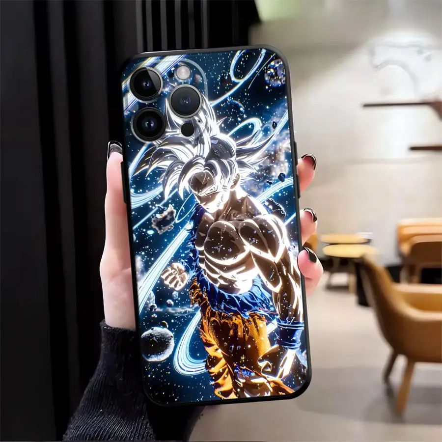 Funda Phone Cover Case for iPhone 7 8 11 17 16 Pro Max 12 13 Mini X XS XR 15 Plus 14 17Air SE Dragon Ball Z Universe Goku view 2