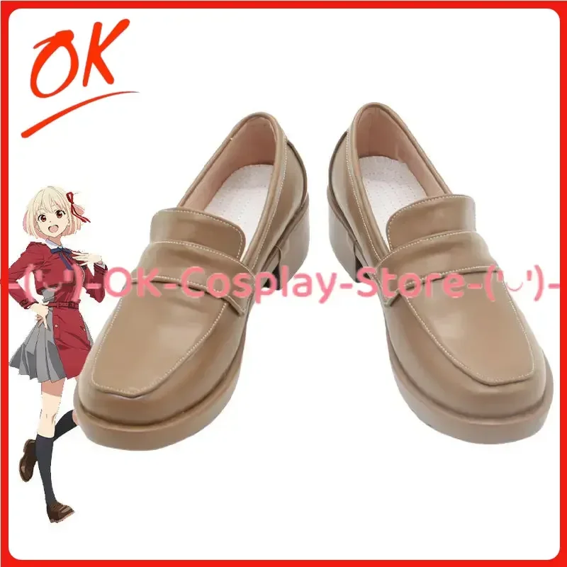 

[На заказ] Lycoris Recoil Nishikigi Chisato Обувь для косплея Аниме Игра Опора для ролевых игр Хэллоуин Карнавальная вечеринка Сапоги из искусственной кожи