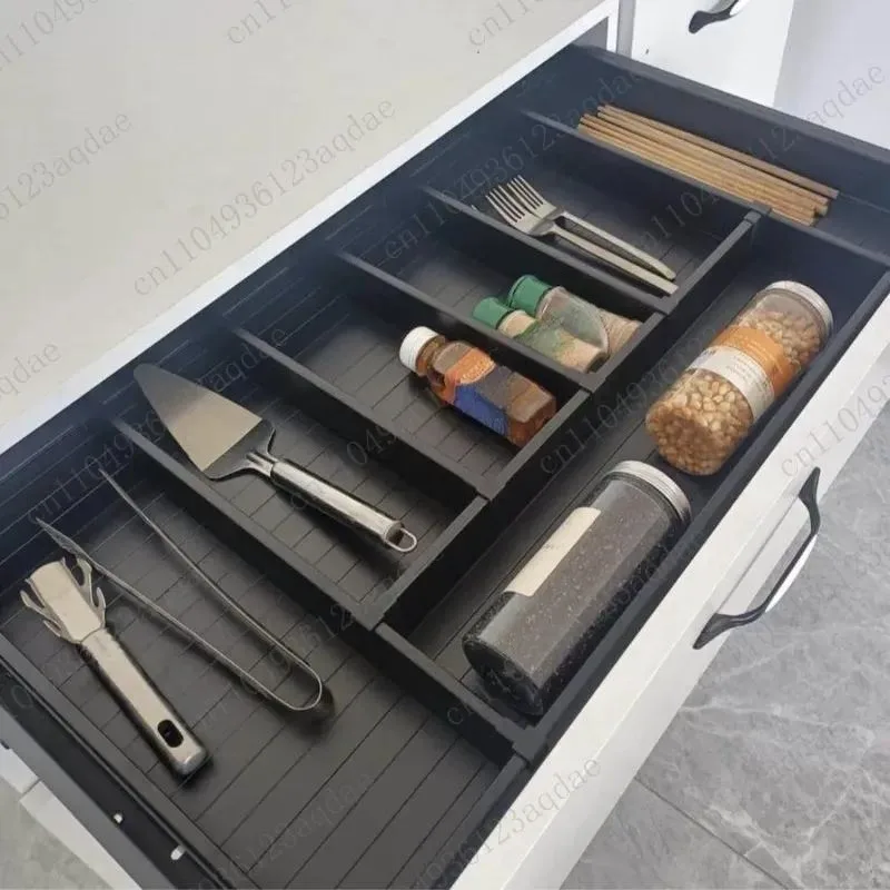 Kitchen Basket Cabinet Renovation, Single-layer Ultra-thin Tool Basket Above The Dishwasher, Pumping And Storing Chopsticks