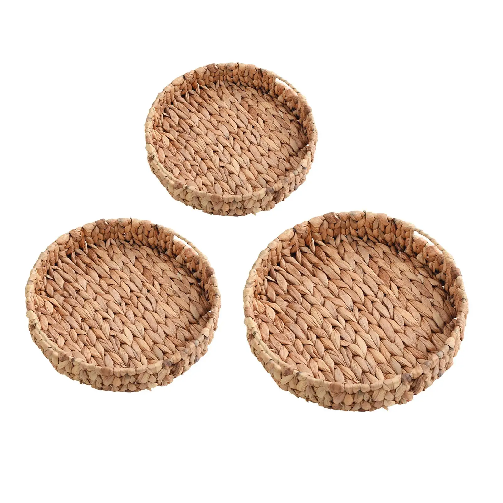 

Wicker Woven Bread Basket Multipurpose for Kitchen Display Arts and Crafts