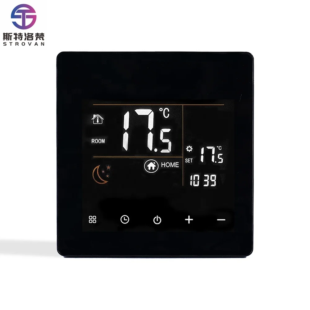 

Gas Oven Plumbing Electric Floor Heating Smart WiFi Thermostat Temperature Controller with Timer Voice APP Remote Control