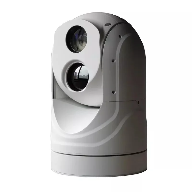 Long range stabilized gimbal 360°rotating continuously marine ir thermal pantilt camera for environmental monitoring