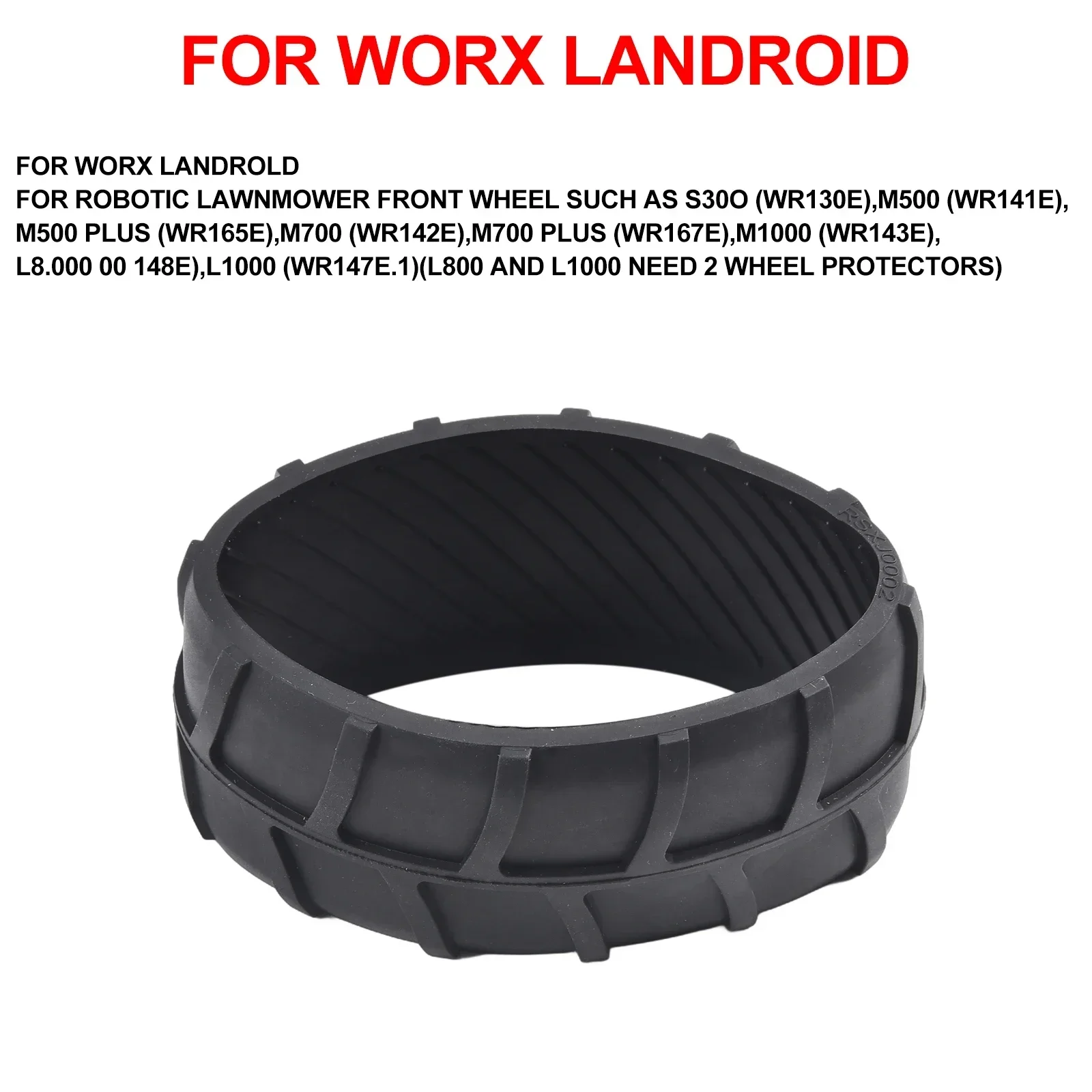 Profile Tuning Wheel Protection for Worx Suitable for L800 and L1000 Models Enhance Robot\'s Performance