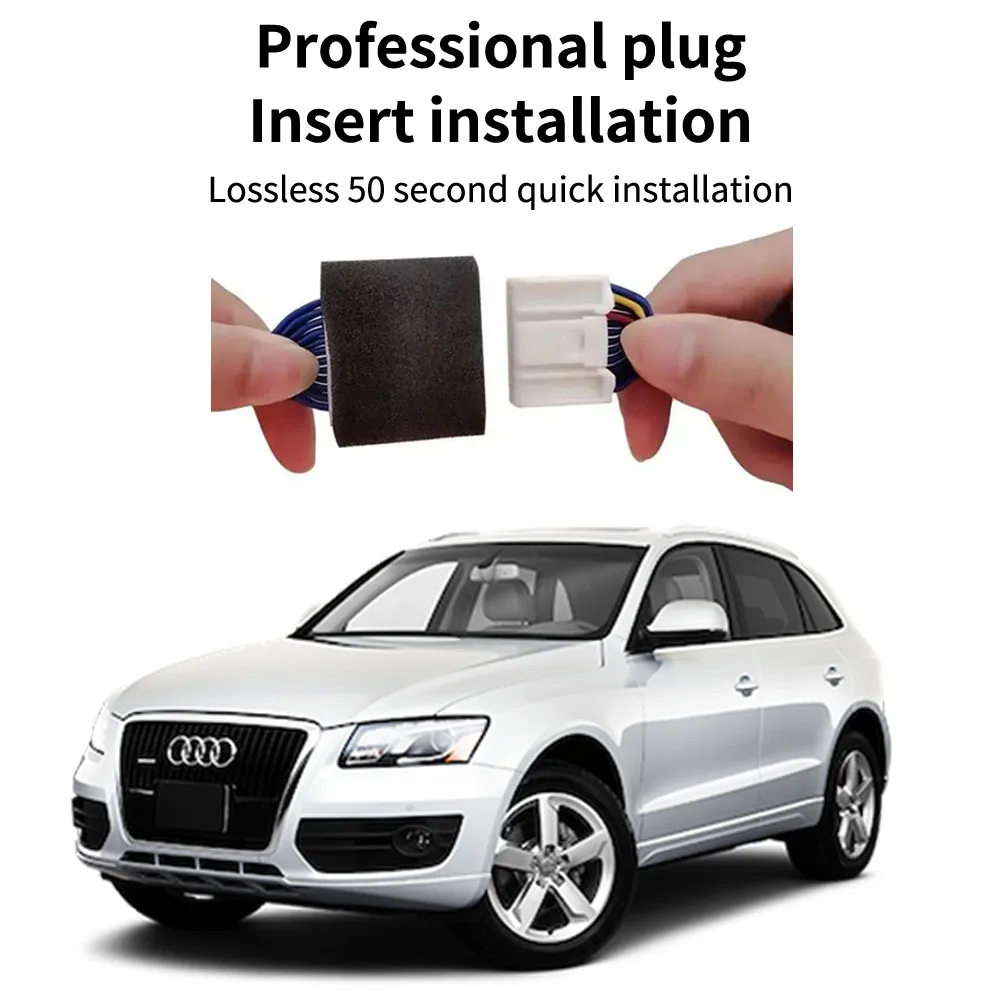 For Audi Q5 8R 2009 2010 2011 Hidden WIFI Driving Recorder Dual-Lens Front And Rear Camera Loop Video Hard Drive Car Accessories