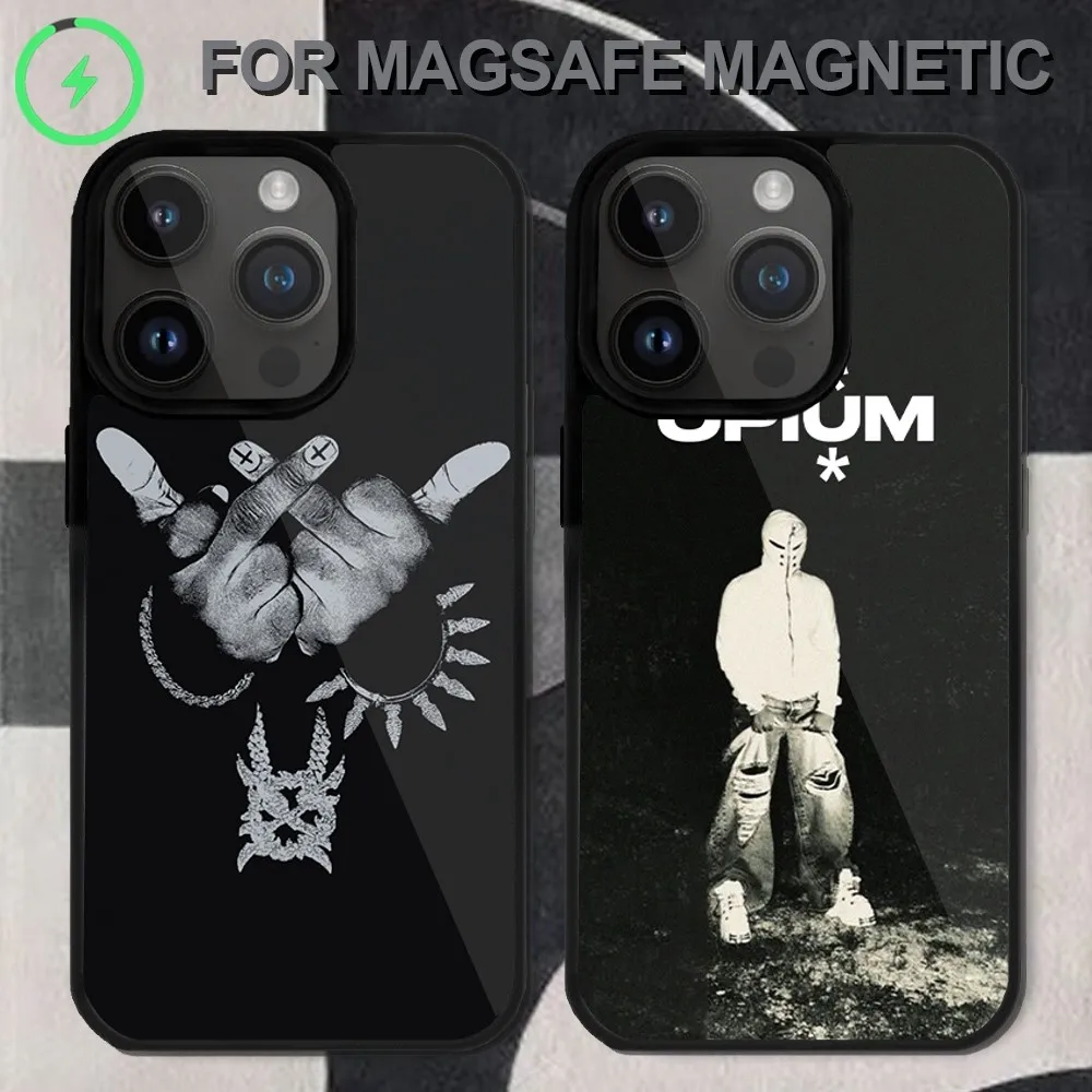 Ken Carson American Rapper  Phone Case  For iPhone 14 13 12 11 15 Pro Max Magsafe Wireless Charge Plus Mini Cover