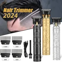 Vintage T9 Electric Hair Cutting Machine Professional Hair Barber Trimmer Cordless Hair Clippers Beard Trimmer Shaver for Men