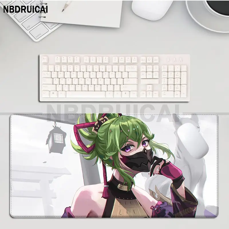 Genshin Impact Kuki Shinobu rutsch feste PC Komfort Maus matte Gaming Mouse pad Größe für Spiel Tastatur Pad für Spieler