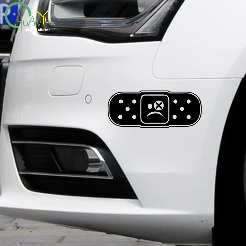 Creative Tape Band Aid Car Sticker Cover Scratch Vinyl Decal AUTO Accessories for Bumper Window Laptop