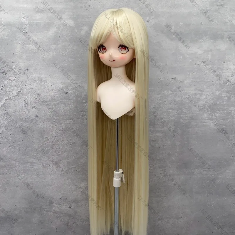BJD Doll Fashion Long Style Wig Children Playing House Toy Make Dress Up Accessories SD Doll Cosplay DIY Multicolor Wig Cover