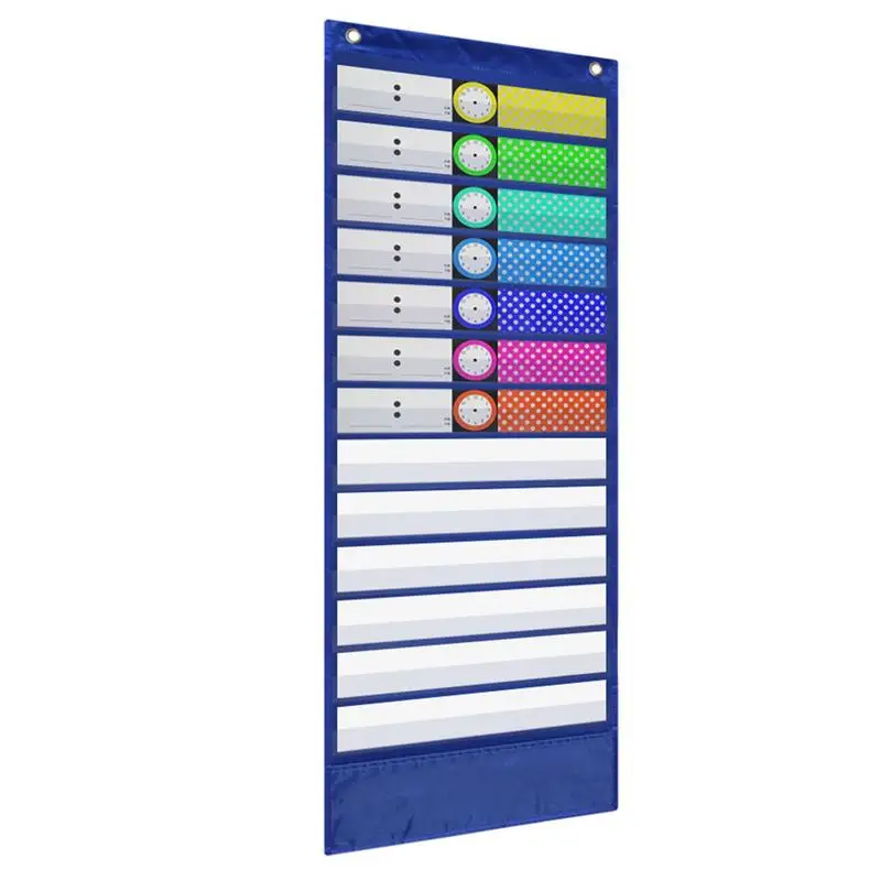 

Daily Schedule Chart Daily Schedule Pocket Chart Clock Time Subjects Scheduling Planner With Dry-Erase Cards Classroom Or Home