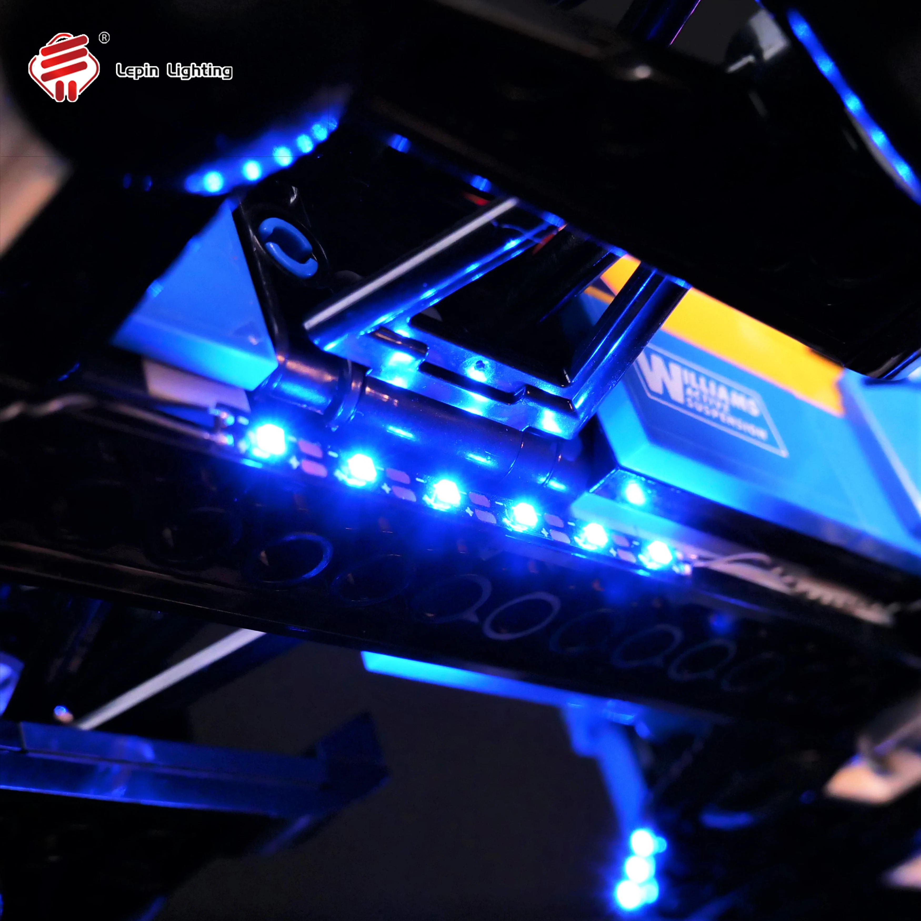 Kit de luz LED DIY Compatible con modelo de coche de carreras 10353, juego de bloques de construcción, accesorios de iluminación con Control remoto, regalo de exhibición