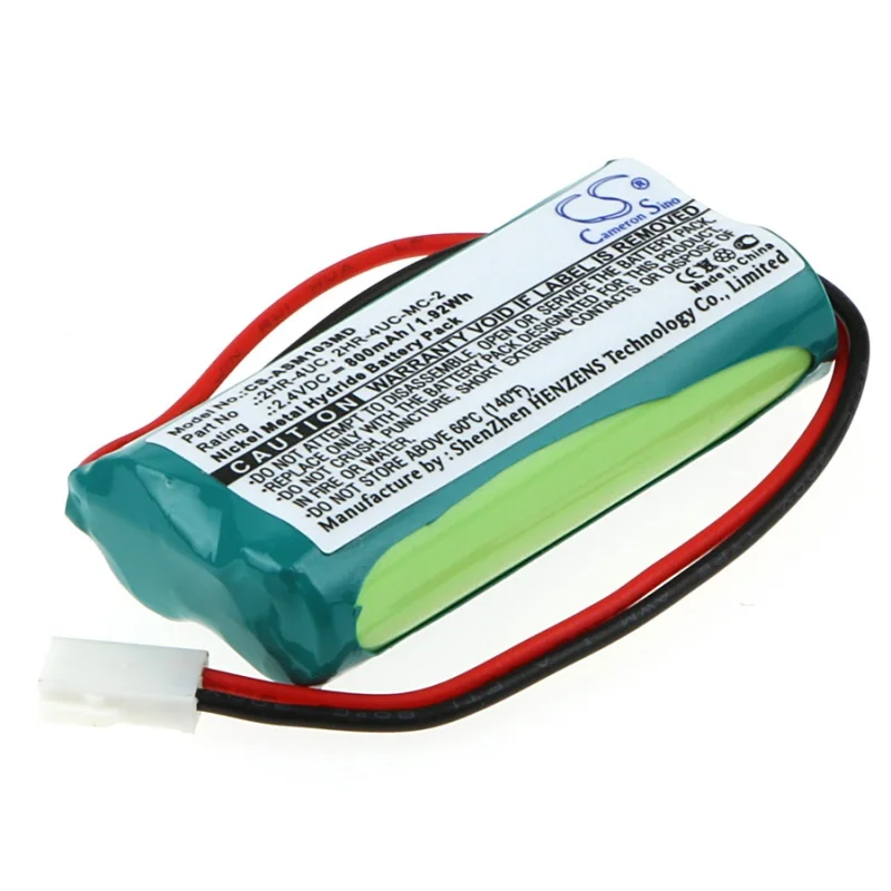 

Cameron Sino 800mAh Battery 2HR-4UC, 2HR-4UC-MC-2 for Air Shields-Vickers JM103 Jaundice Mete