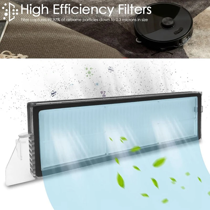 SANQ For Roborock S8 Maxv Ultra Robot Vacuum Cleaner Main Side Brush Hepa Filters Mop Cloth Dust Bags Replacement Parts