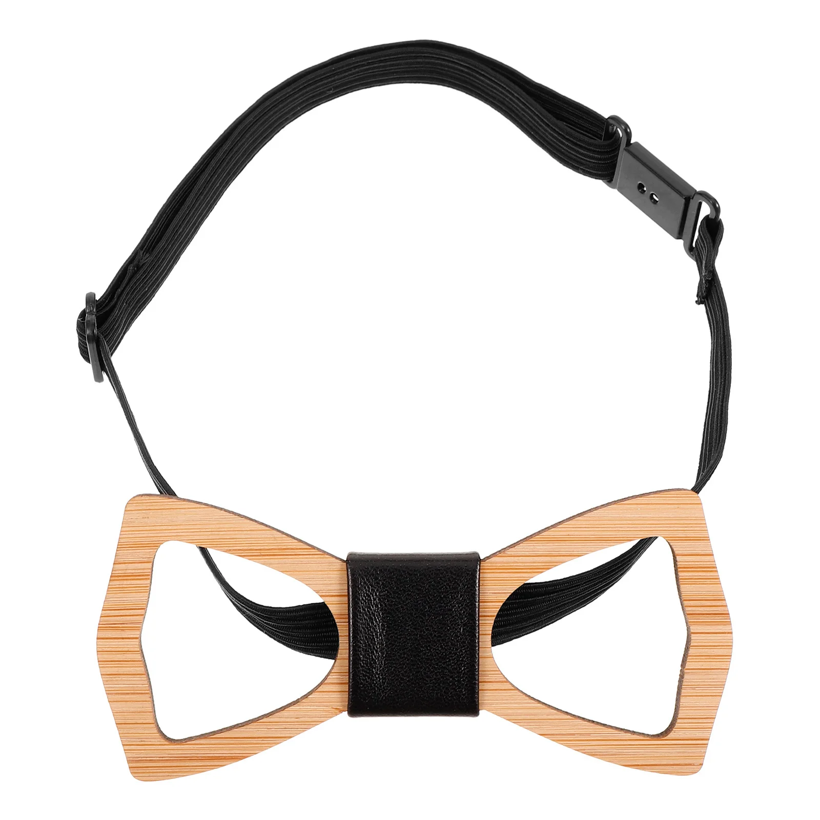 

Bamboo Wood For Men Handcrafted Groom Wedding Necktie Lightweight Durable Bow Ties Men'S Bow Ties Mens Accessory