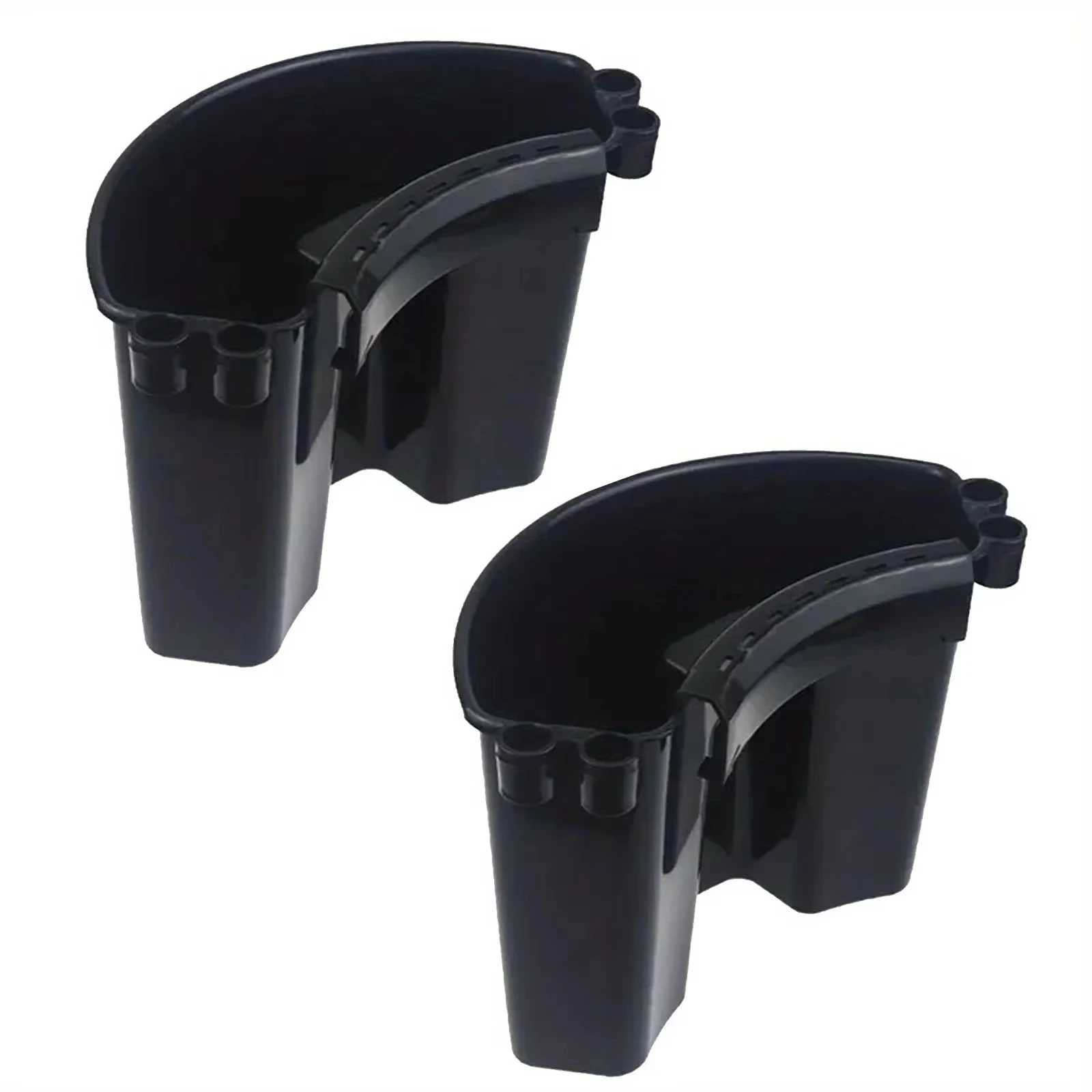 2 Pcs Universal Bucket Organizer Car Storage Kits External Hanging Detailing Tools Brushes Mitt Fast Easy Updated Style Cleaning