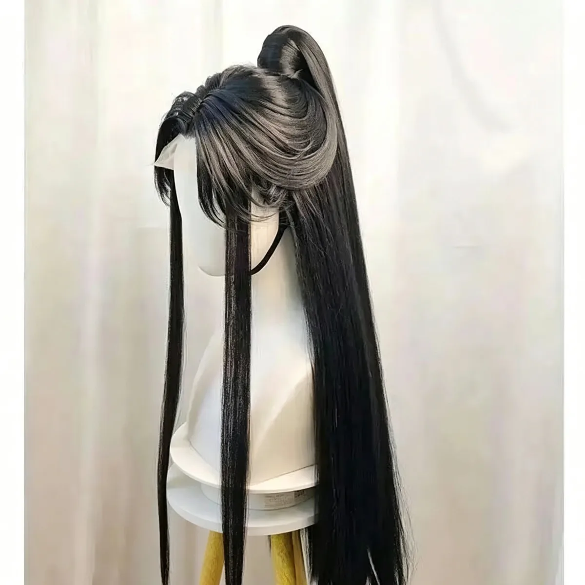 Chu Wanning Styled Wig Erha And His White Cat Master Mo Ran Customized Wig Anime Accessories Prop Ear Headwear Halloween Gifts - view 4