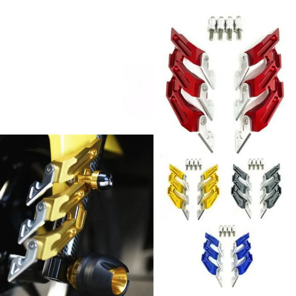 

Motorcycle Mudguard Front Fork Protector Guard Block Front Fender Anti-fall Slider For HONDA MONKEY 125 Z125 2018-2023