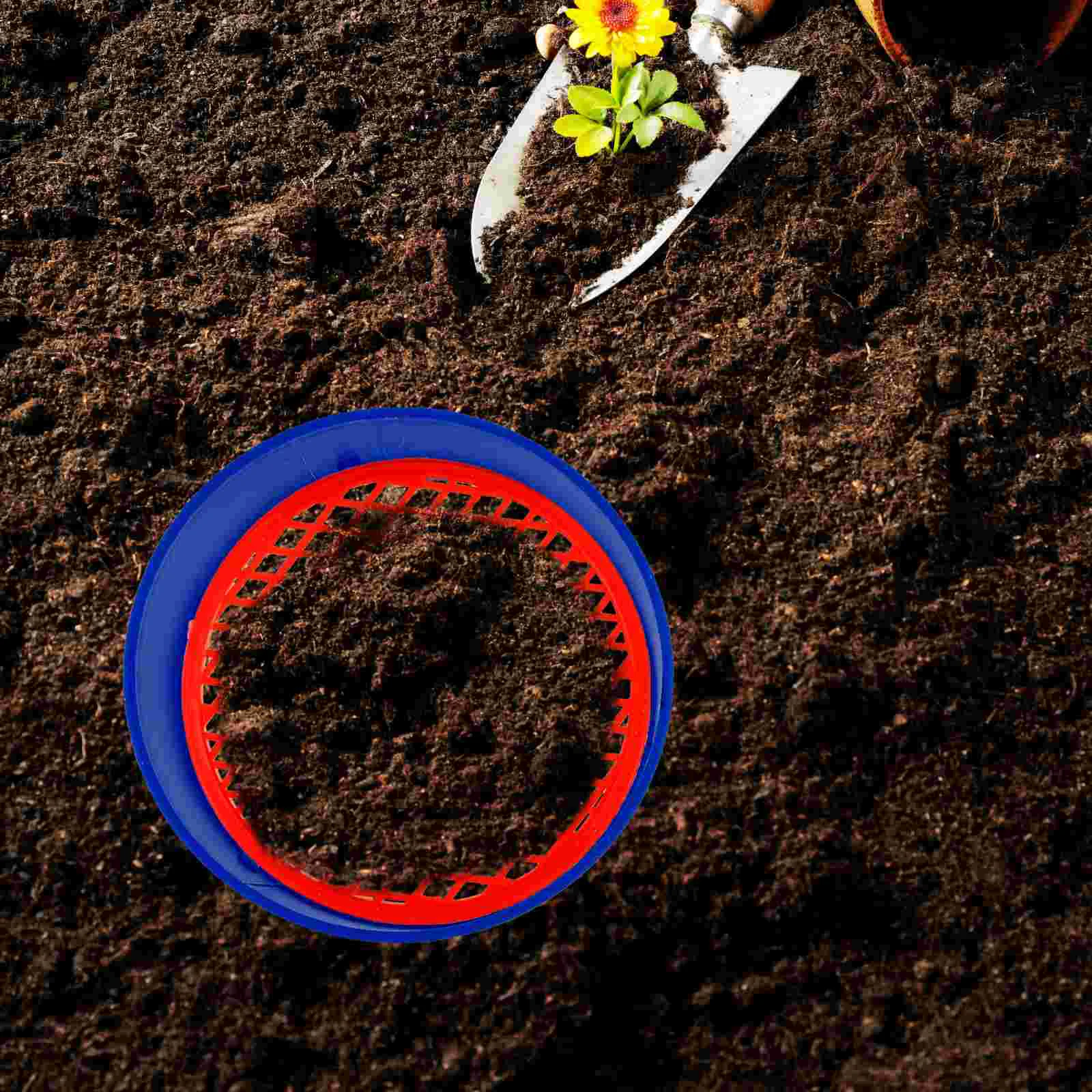 1 Soil Sieve Sifting Compost Planting Filter Plastic Mesh Garden Tool 3 Replaceable Screens Easy Use Save Time Effort Essential