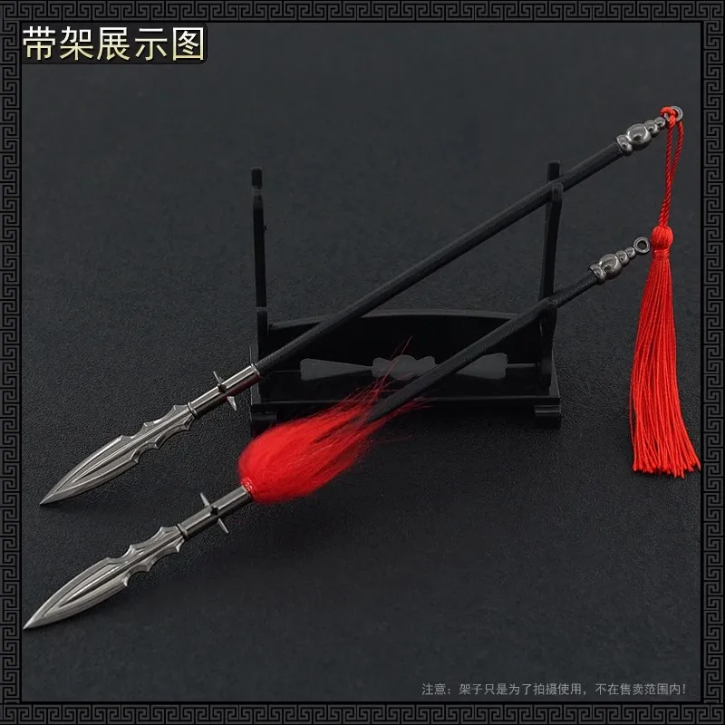 1/6 Soldier Miniature Cold Weapons Jiang Wei Long Spear High Quality Model Toy Fit 12'' Action Figure Body In Stock