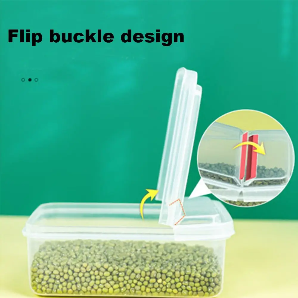 8 Sizes Food Flip cover design Camping Tableware Prep Lunch Boxes Picnic Snack Bento Box Meal Storage Container