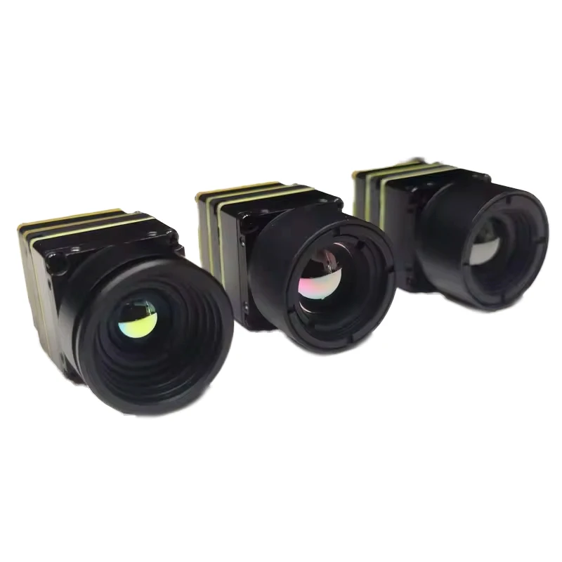 Precio al por mayor 256/384/640 FPV módulo de cámara de imagen térmica analógica sin enfriar cámara térmica infrarroja de onda larga para Dron FPV