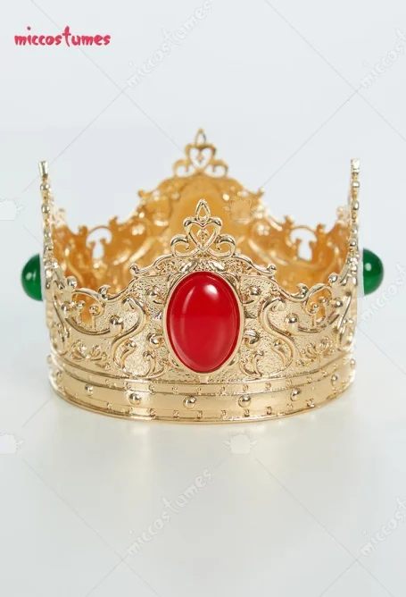 

Miccostumes Princess Cosplay Accessory Metal Crown Cosplay Accessory Princess Crown for Princess Cosplay Costume