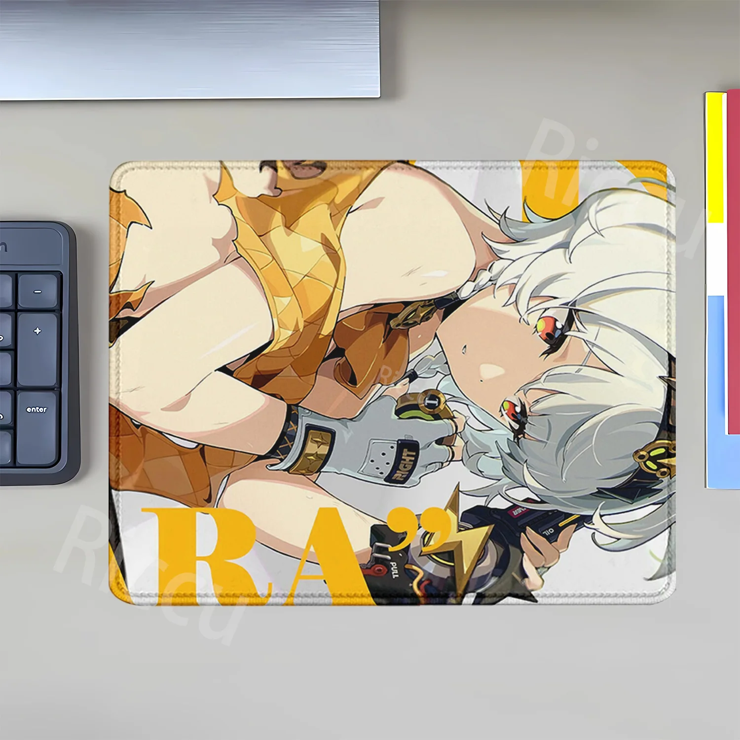 

Game Zenless Zone Zero ZZZ Silver Soldier Anby Small Mouse Pad Space Computer offices Mousepad Gaming Keyboard teclado Desk Mat