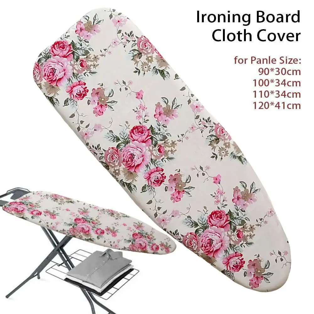 Durable Ironing Board Cloth New Heavy Heat Resistant Thickened Ironing Board Cover Pad Universal Laundry Supplies Printed Padded