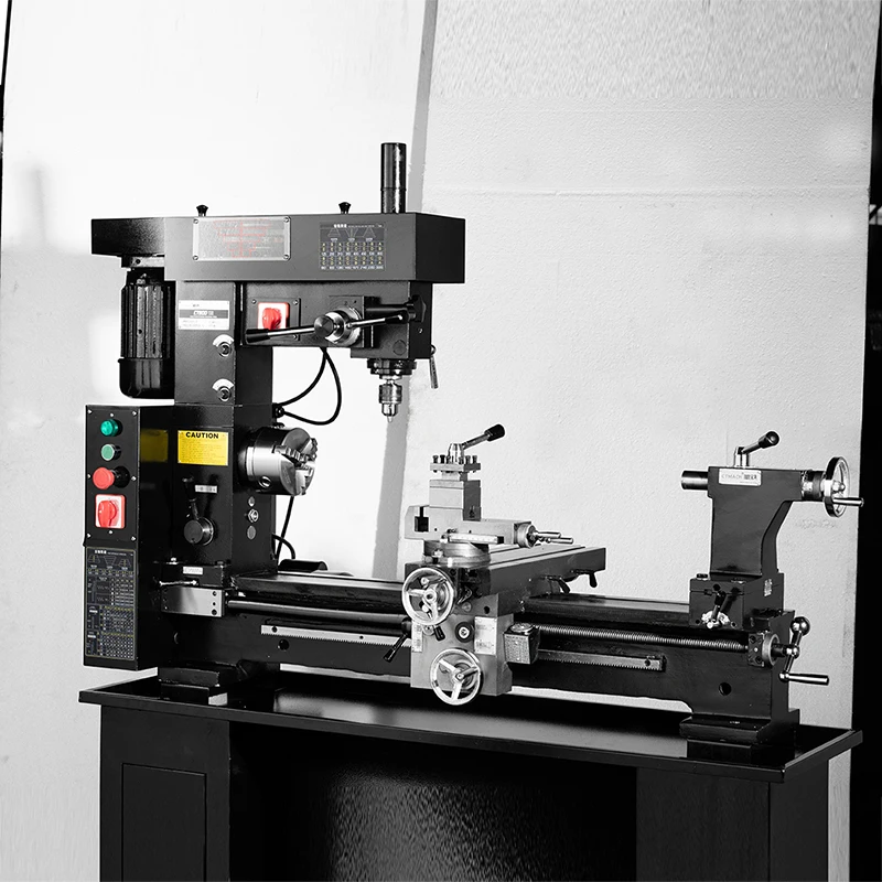 Máquina combinada de torno de broca CT800 HQ800 MP800 Combinação de fresadora de torno com preço de venda de fábrica