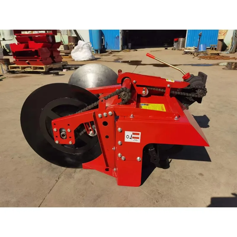 Single-side Reinforced Earth-up ridge Machine Adjustable Ridging Machine Repair of Old Paddy Stems