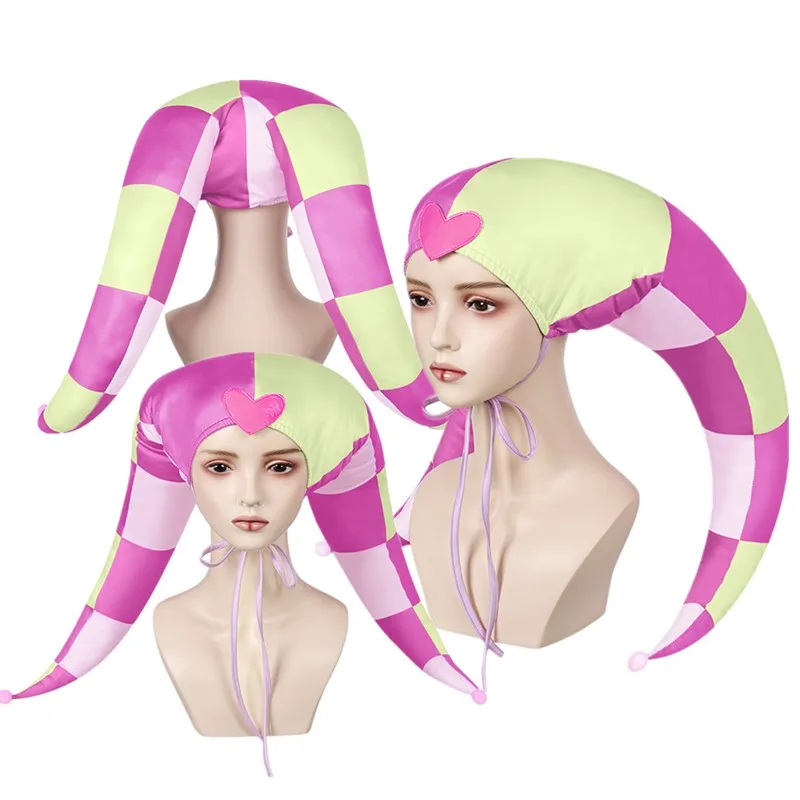 

Disguise Fizzarolli Cosplay Hat Cartoon Boss Fantasia Headwear Adult Women Cap Halloween Carnival Party Costume Accessories