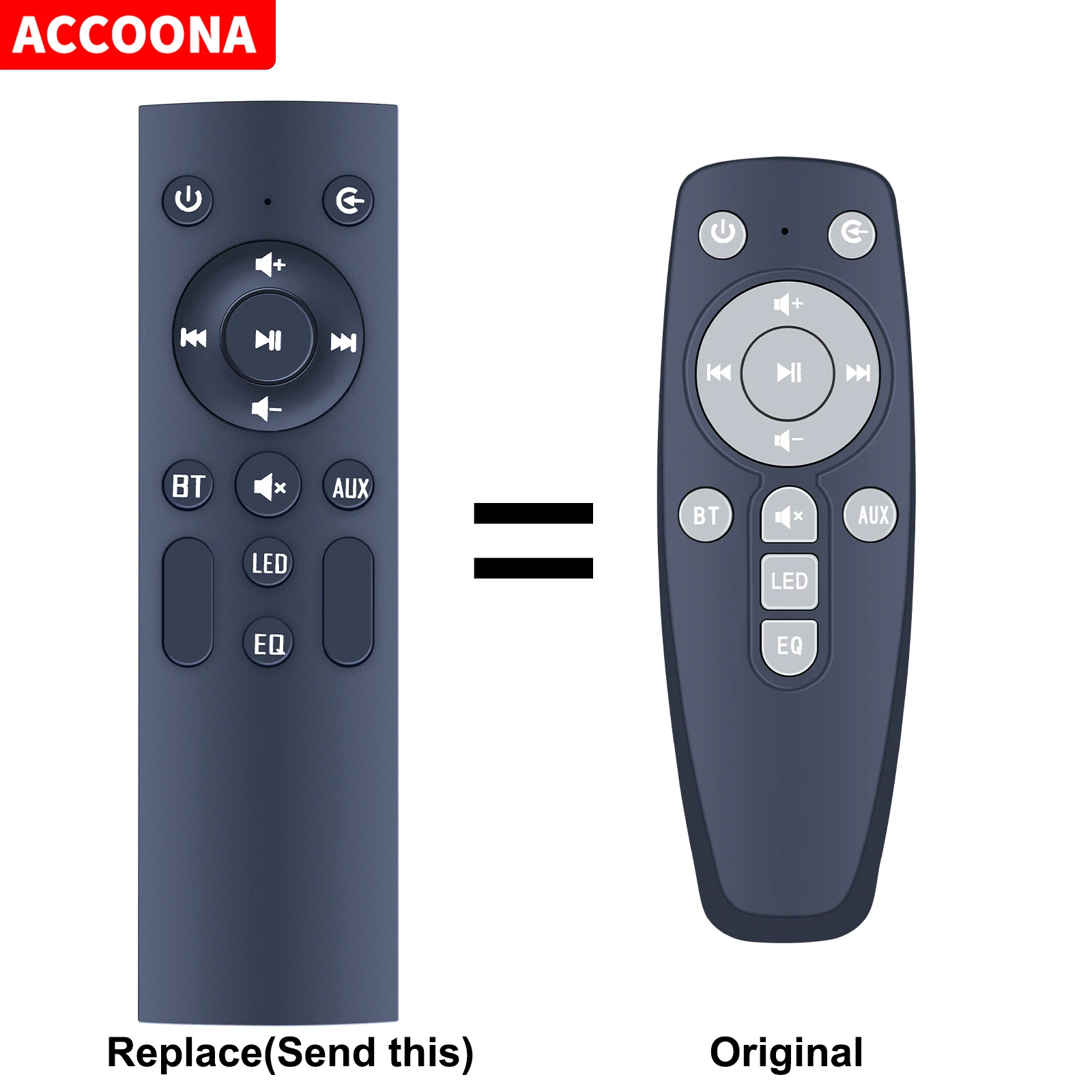 New Replacement Remote Control For Vilinice SS01 SS03 16 inch Sound TV Soundbar