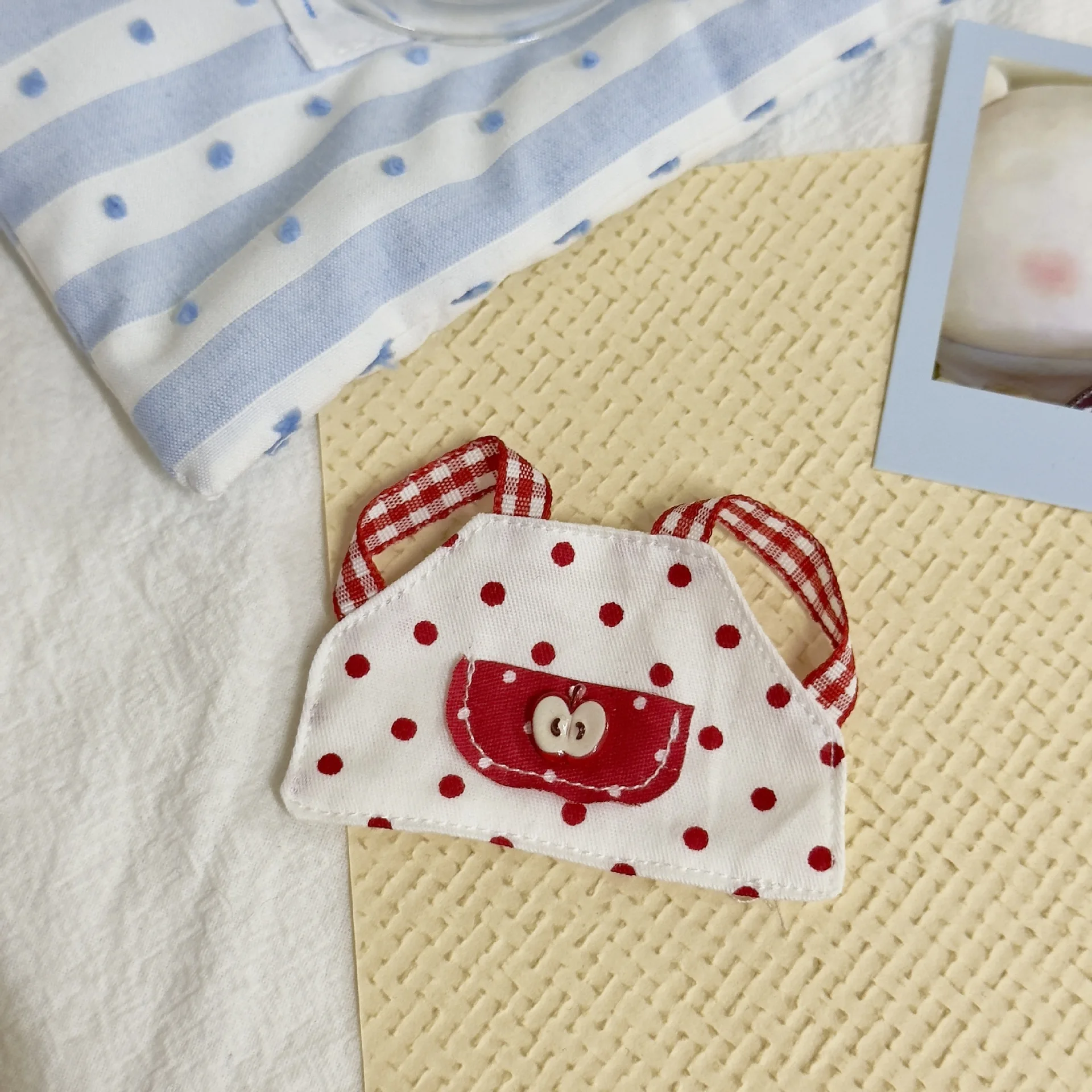 

Clothes For 1st - 3rd Gen 15/17cm Labubu Dolls Cute Chef - Themed Outfits & Accessories With Polka - Dot Aprons & Chef Hats